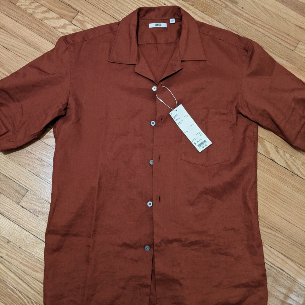 Uniqlo U Linen/Cotton Resort Shirt